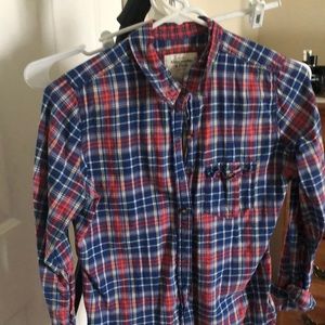 Abercrombie & Fitch plaid button down